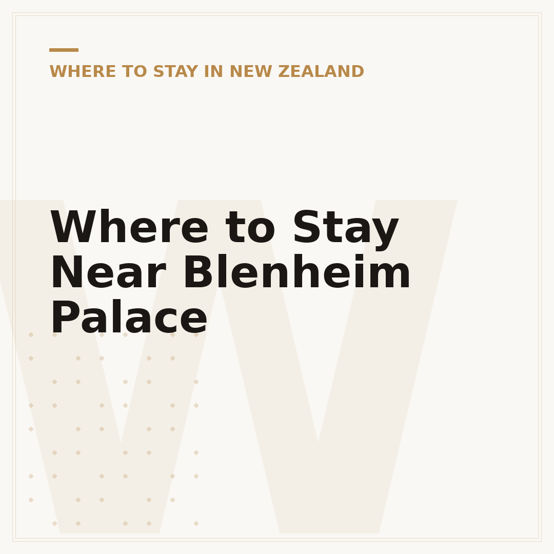 Where to Stay Near Blenheim Palace
