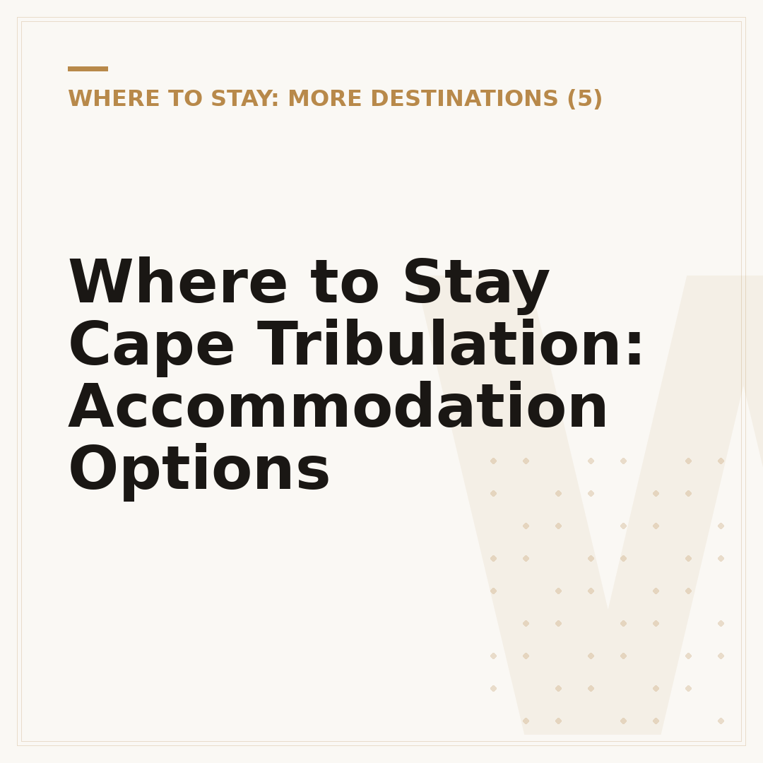 Where to Stay Cape Tribulation: Accommodation Options