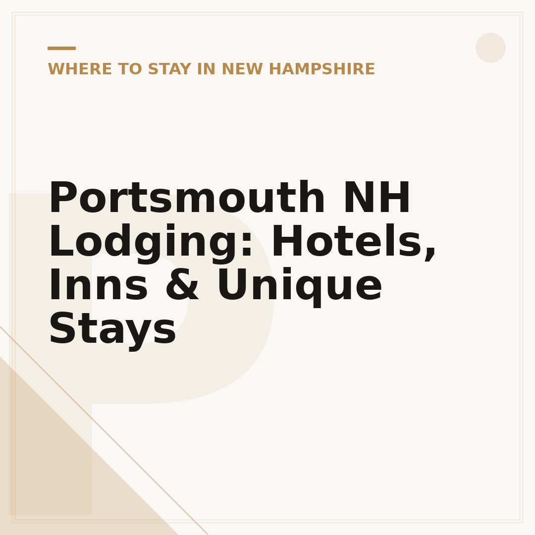 Portsmouth NH Lodging: Hotels, Inns & Unique Stays