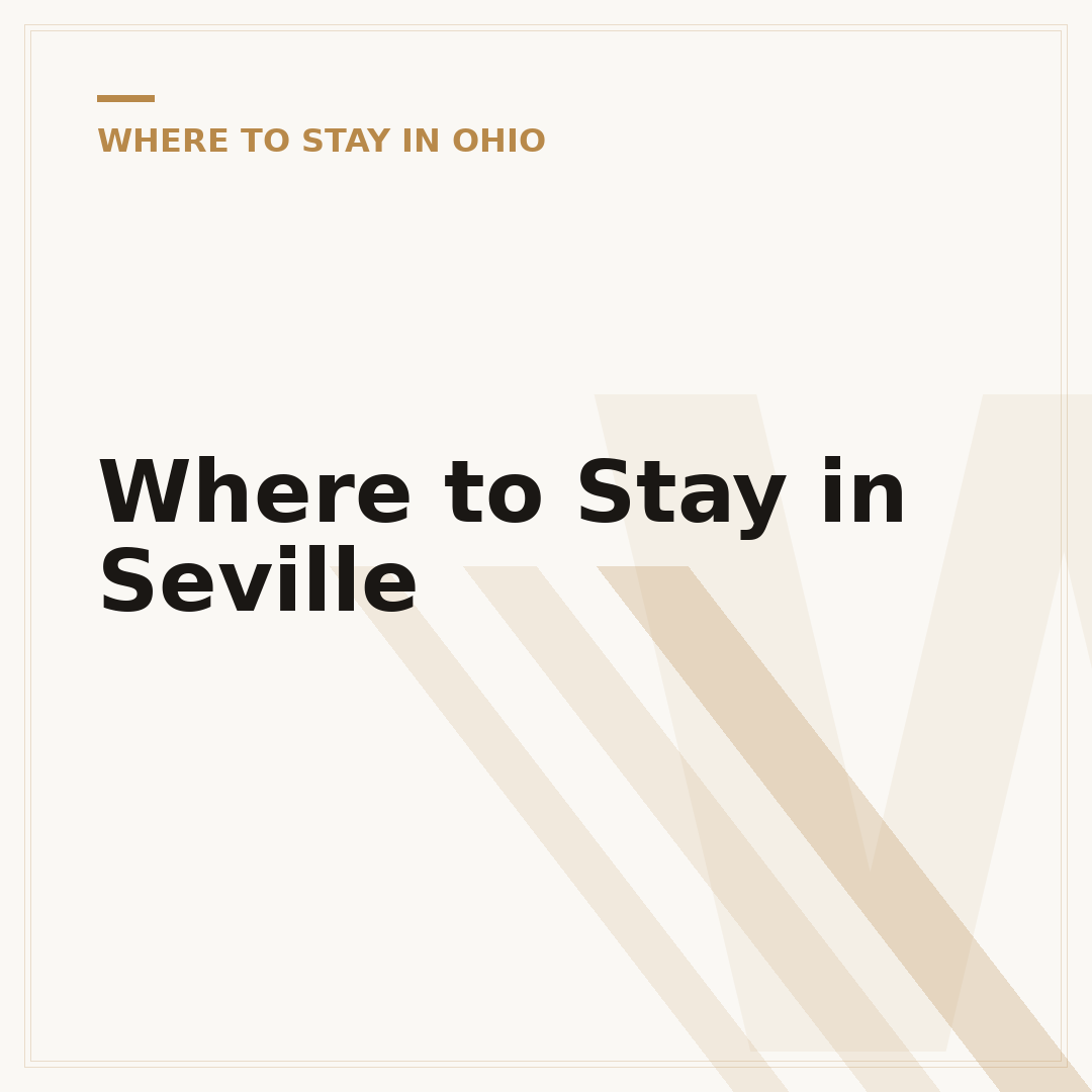 Where to Stay in Seville